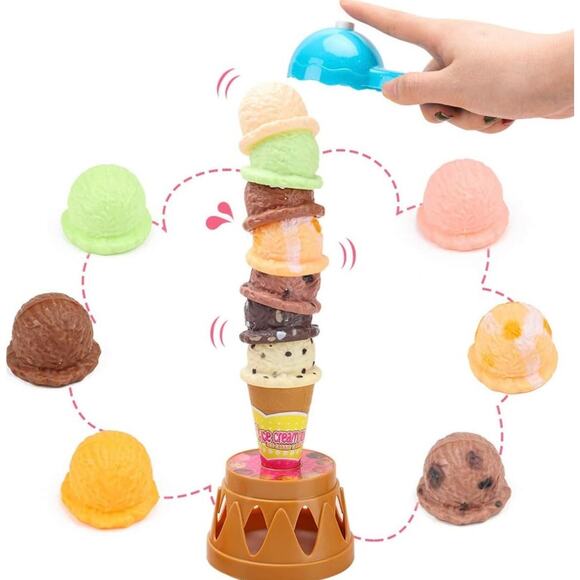 Liberty Imports Ice Cream Stacking Tower Toy (NWT) - Picture 5 of 5